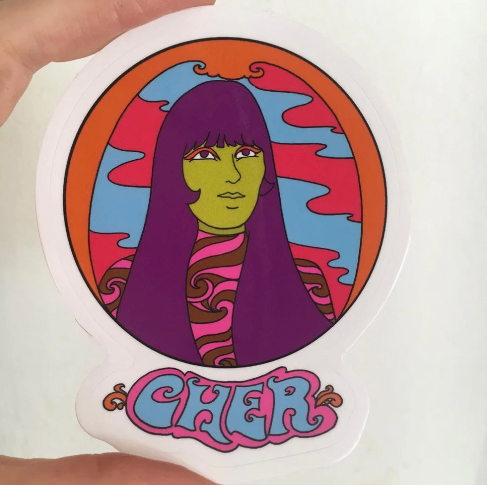 3 Inch Sticker Cher