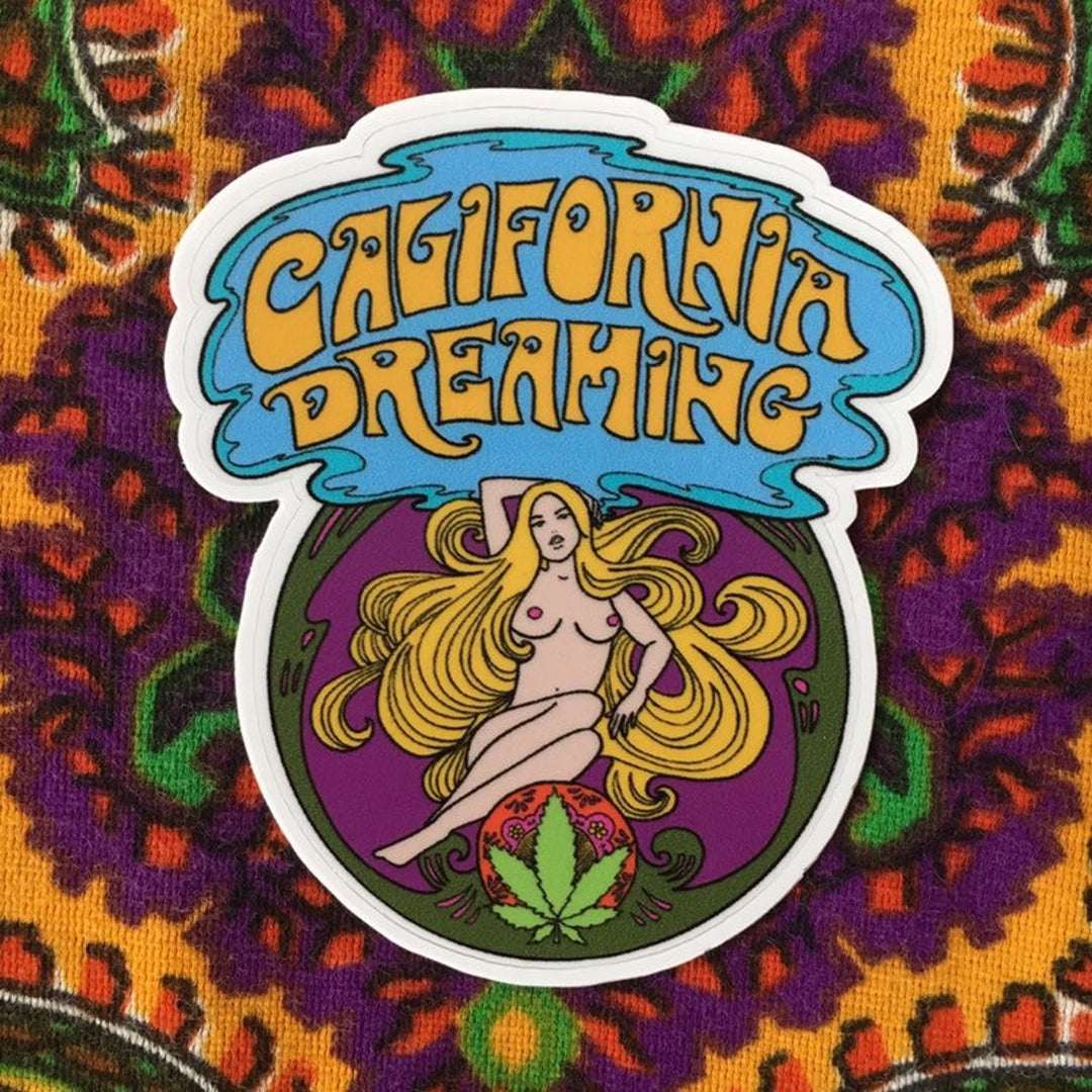 3 Inch Sticker California Dreaming