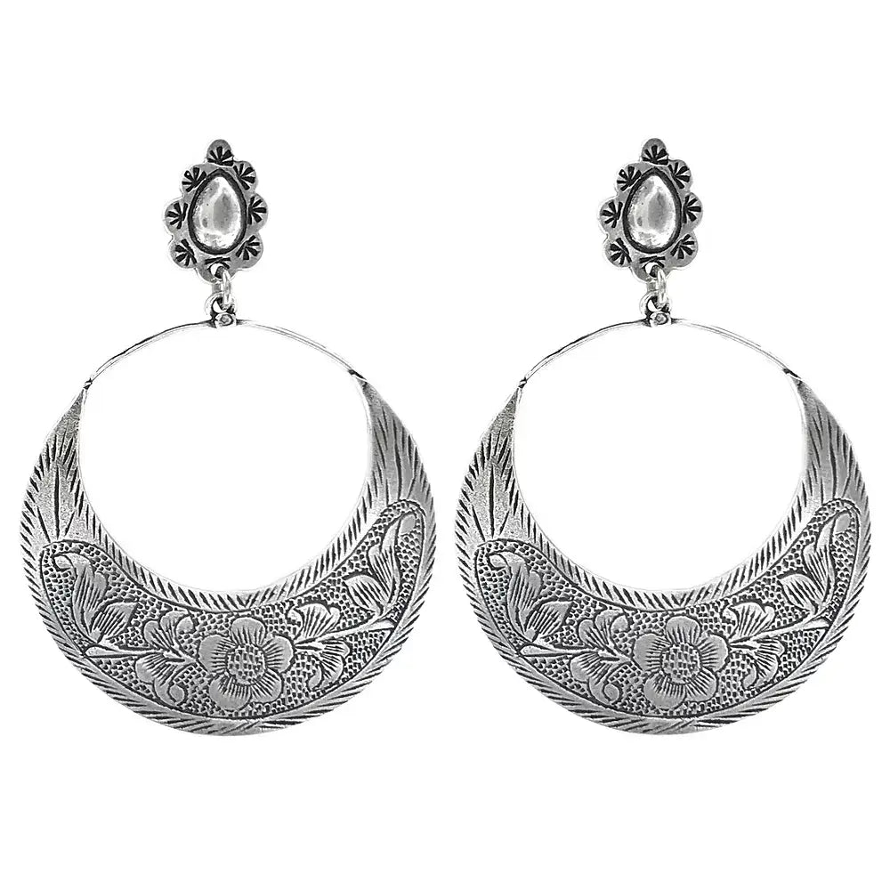Tara Gasparian Azul Hoop Earrings