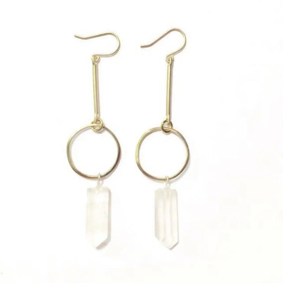 Flatwoods Fawn Crystal Drop Earrings