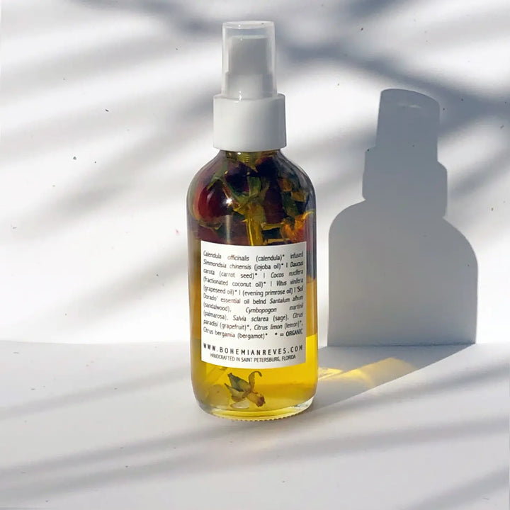 Bohemian Reves Smolder Calendula Infused Body Oil