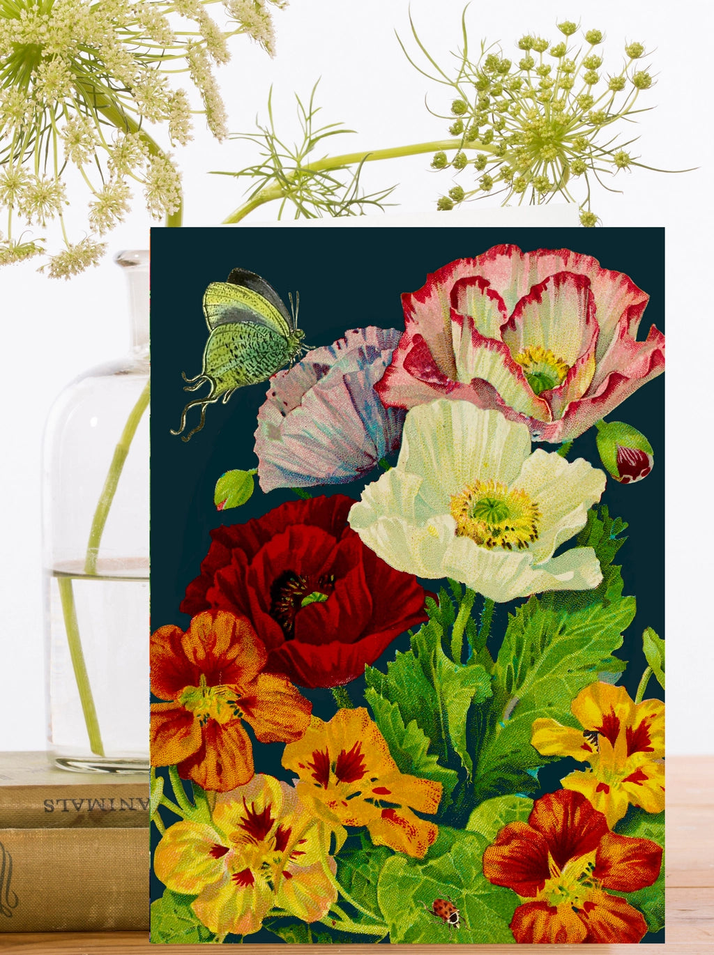 Madame Treacle Floral Card