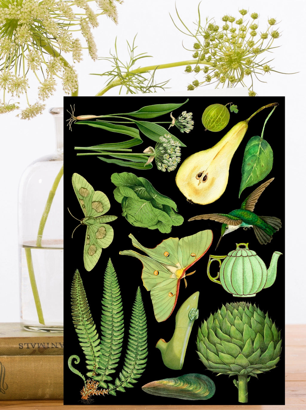 Madame Treacle Green Assortment Card