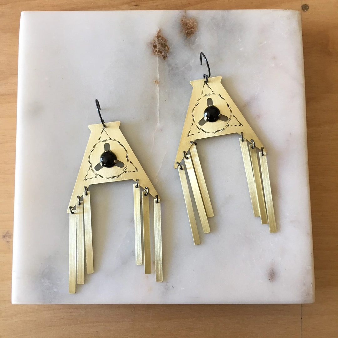 Lunasol Arrowhead Earrings