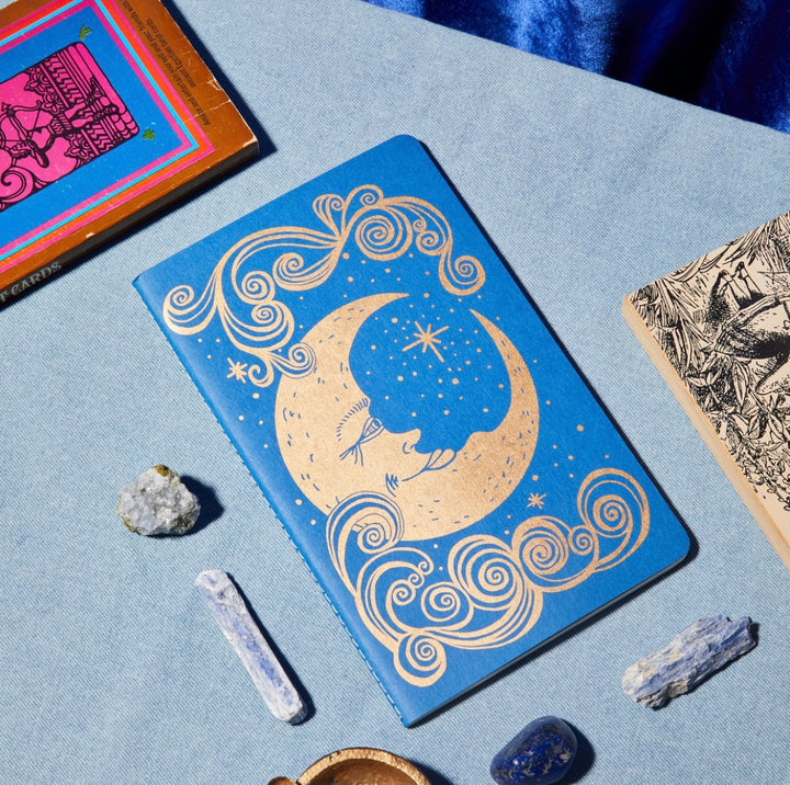 Rainbow Vision Moon Notebook