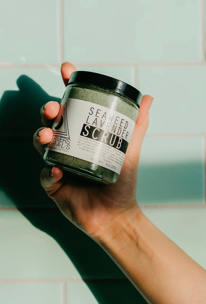 Moon Rivers Naturals Seaweed Lavender Scrub