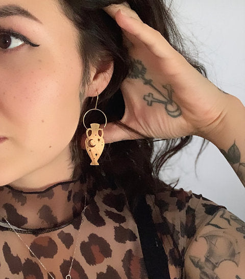 WHILE ODIN SLEEPS Eventide Earrings