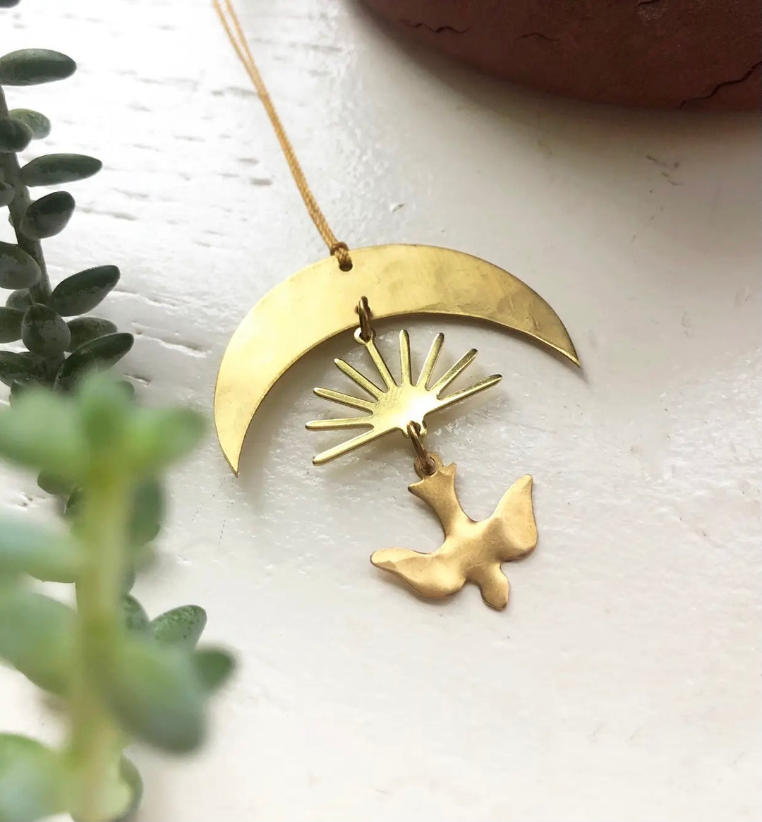 Vida + Luz Shalom Ornament