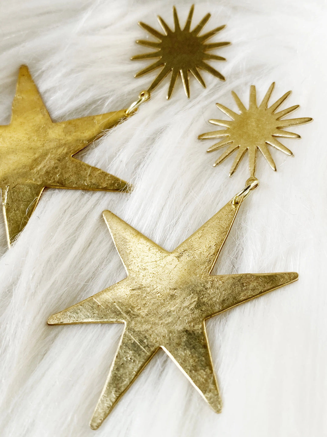 Storm + Stress Star And Sunburst Earrings