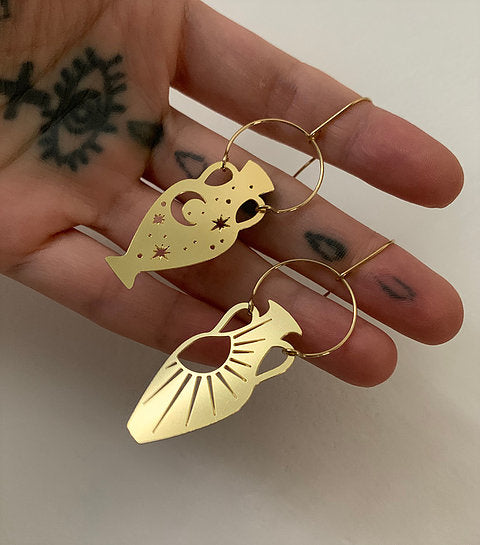 WHILE ODIN SLEEPS Eventide Earrings