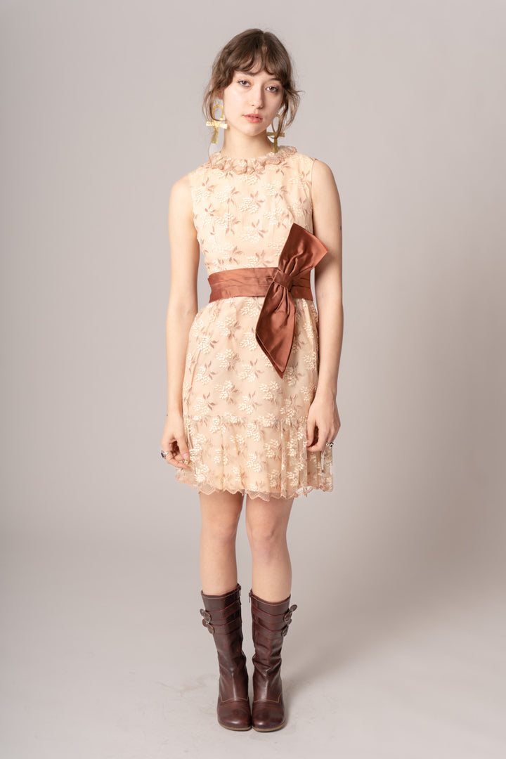 1960’s Copper Lace Mini Dress