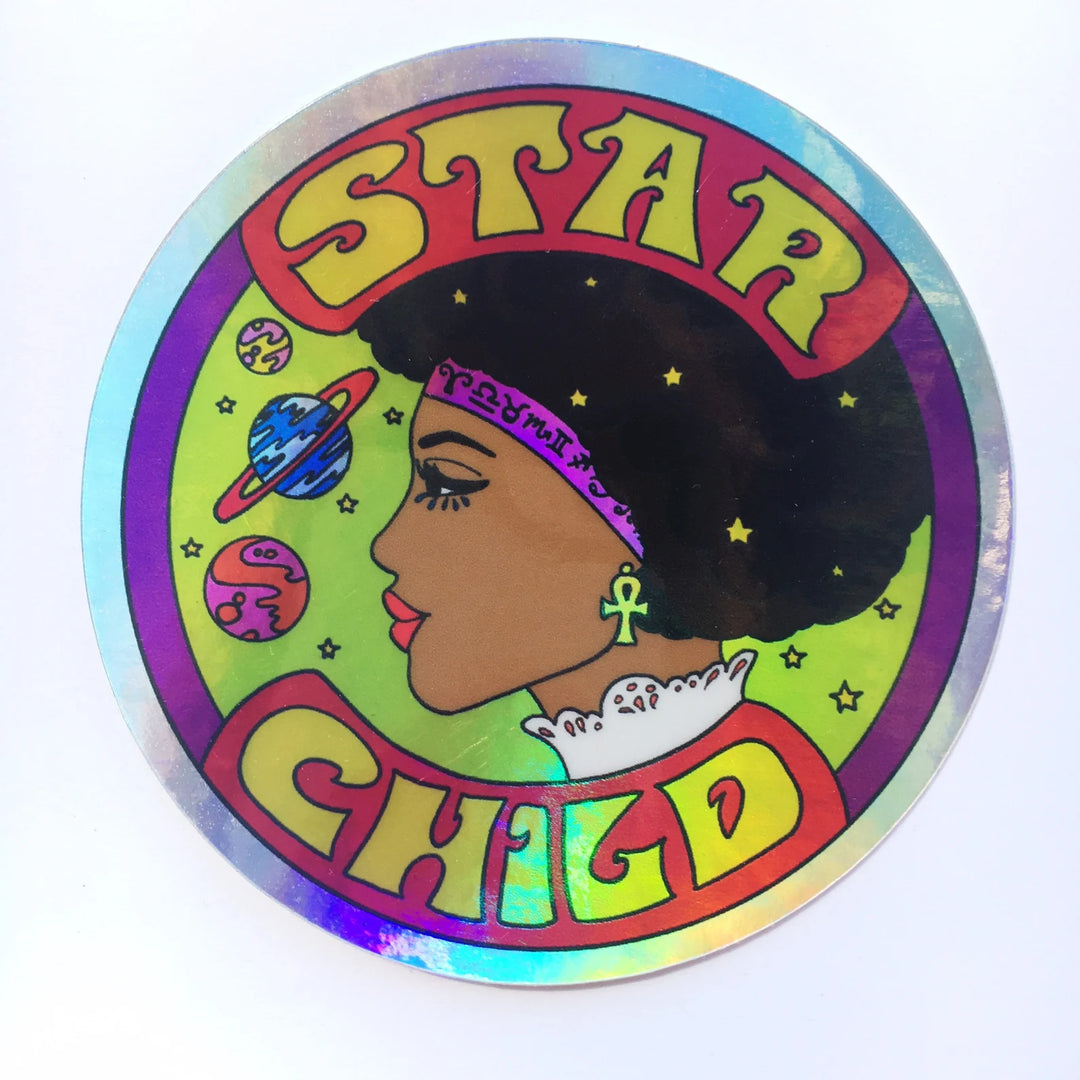 3 Inch Sticker Star Child