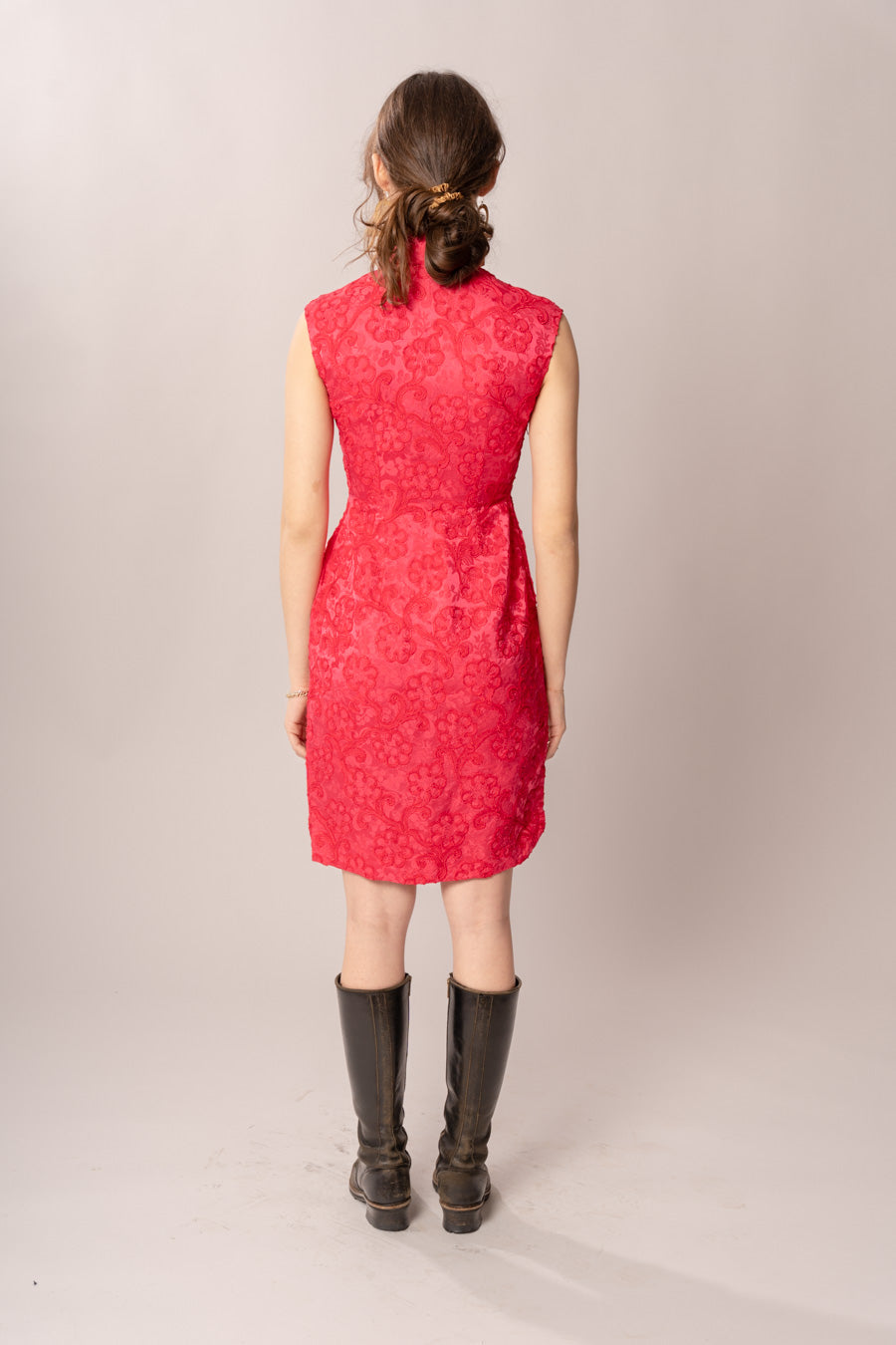 1960’s Hot Pink Quipao Dress