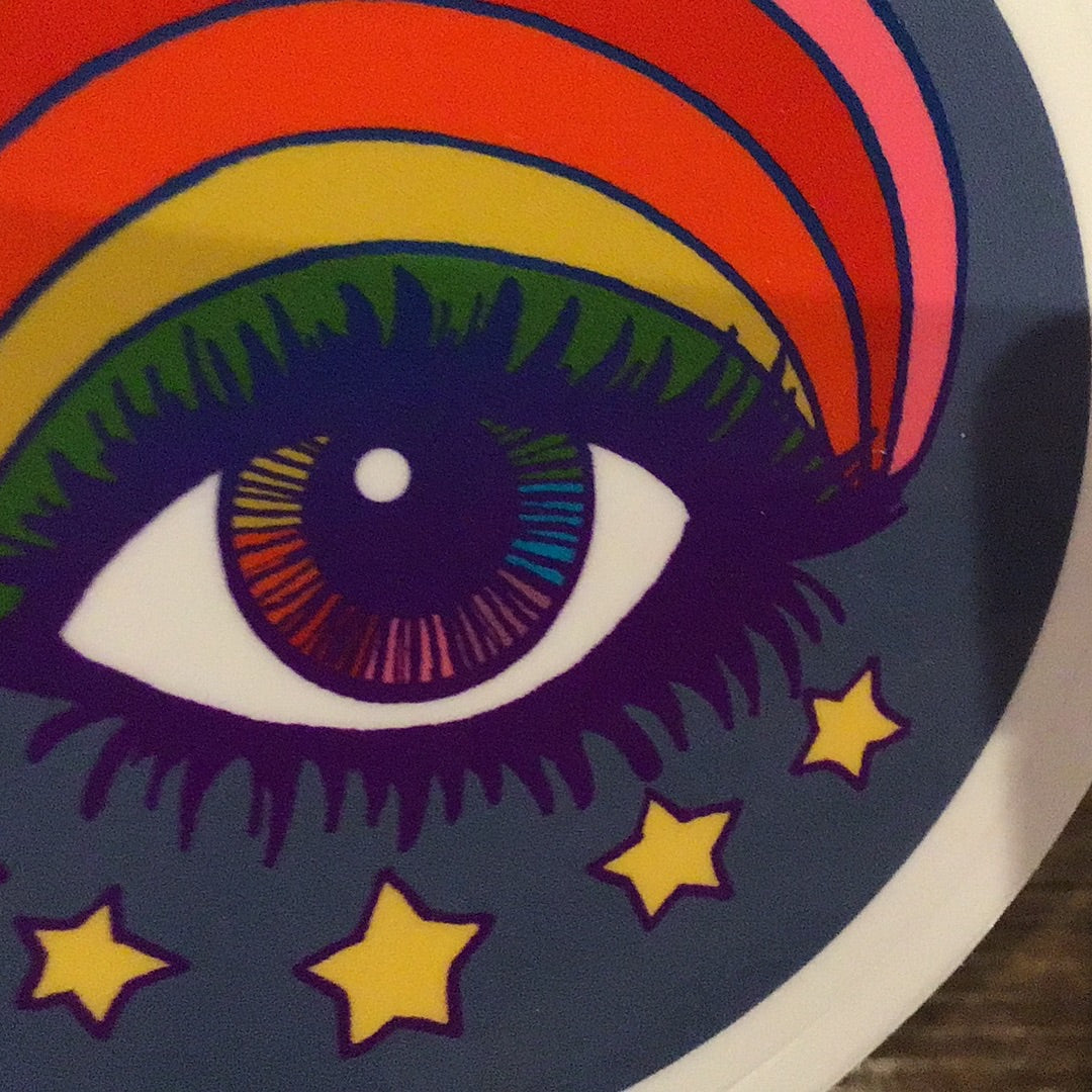 Rainbow Eye Sticker