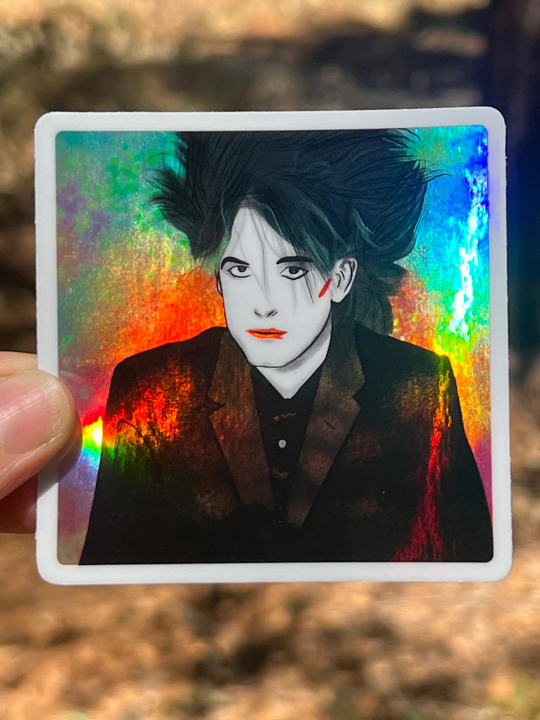 3 Inch Sticker Robert Smith The Cure