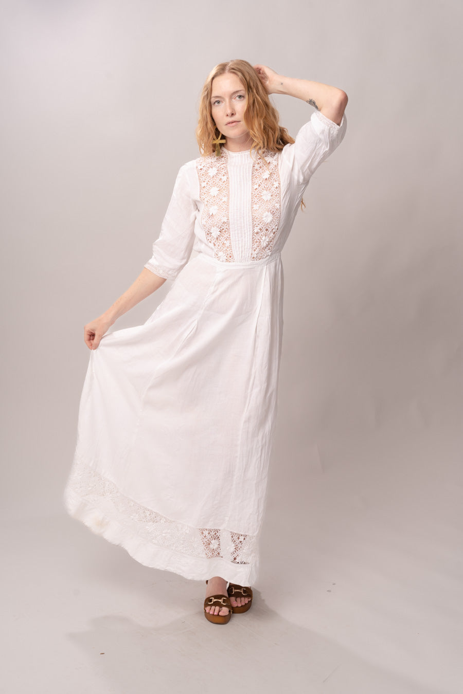 edwardian lace dress Heavenly Vintage Brides