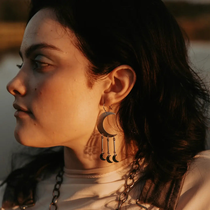 Flatwoods Fawn Many Moons Earrings