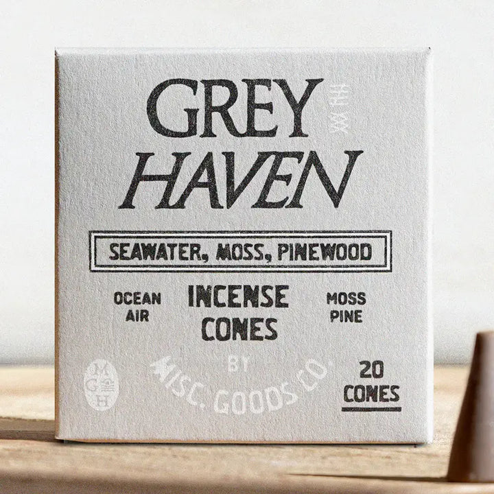 Misc Goods Co. Greyhaven Incense Cones