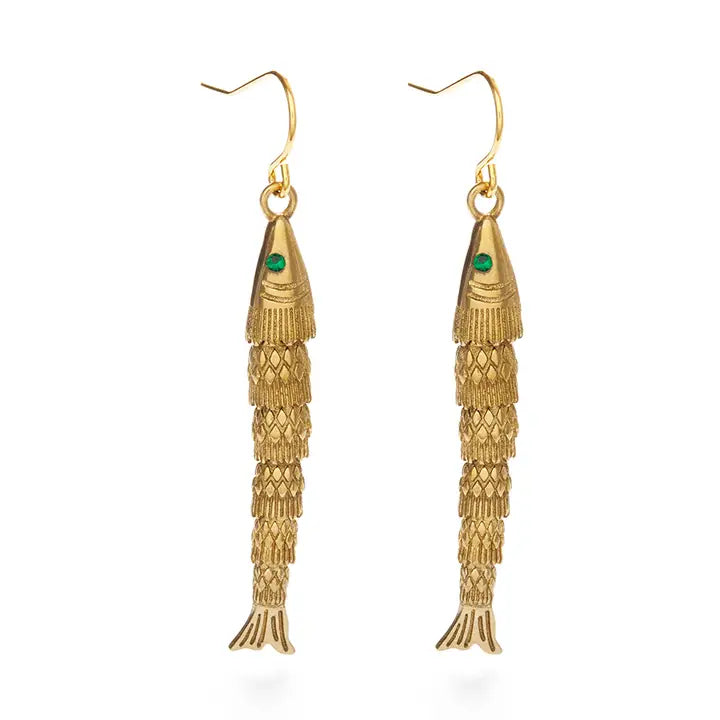 Mind’s Eye Design Big Fish Earrings