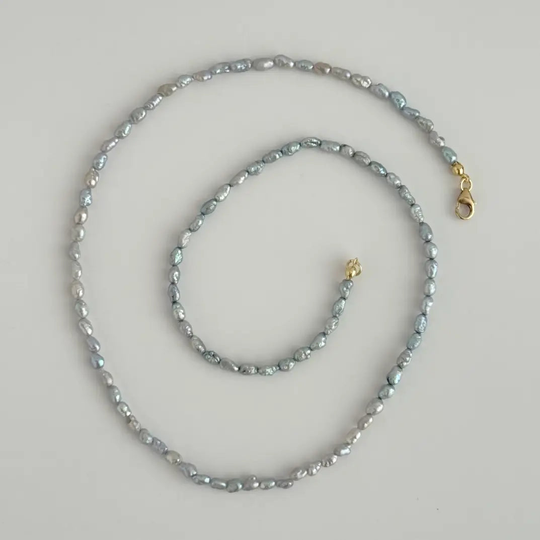 Tramps + Thieves Baby Blue Necklace