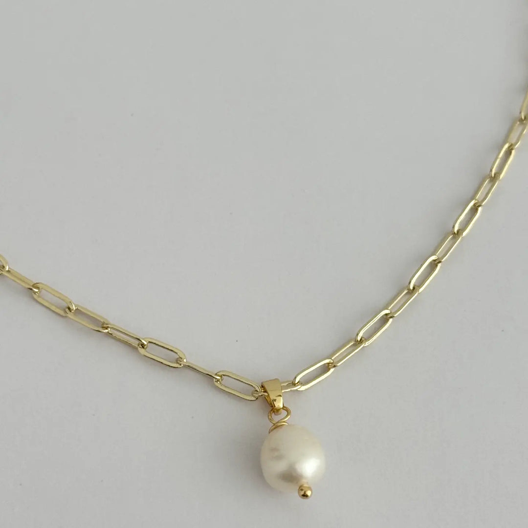 Tramps + Thieves Marie Pearl Necklace