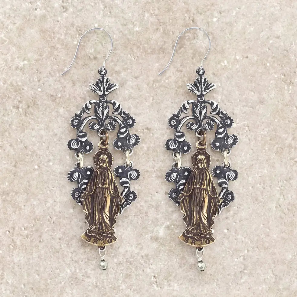 Tara Gasparian Mary Chandelier Earrings