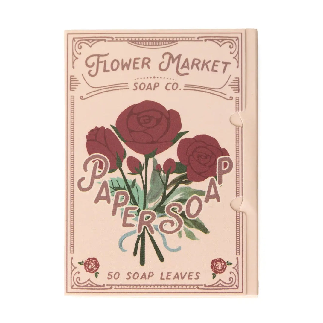 123 Farm Paper Soap Rose