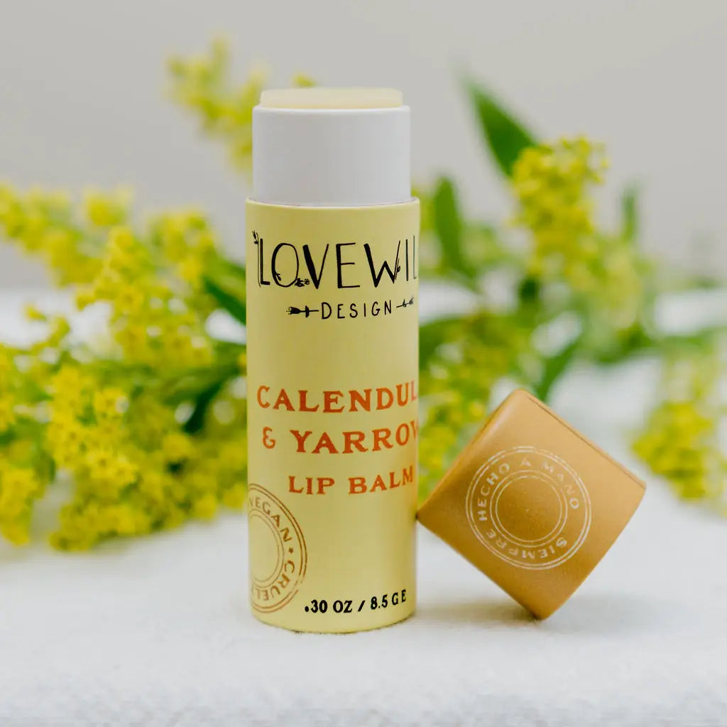 Lovewild Lip Balm Calendula & Yarrow
