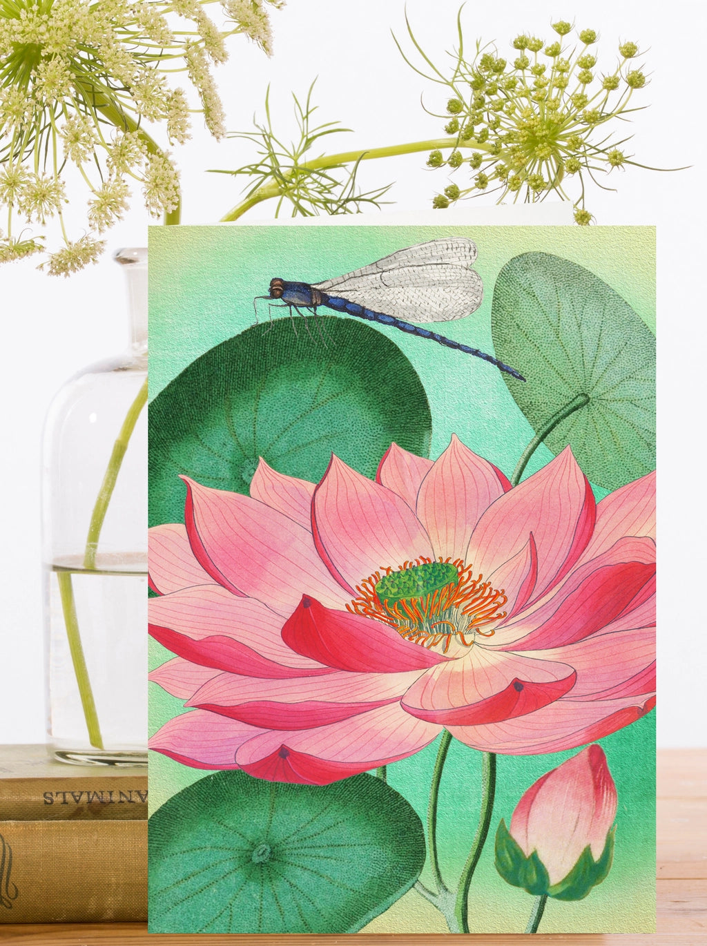 Madame Treacle Lotus Flower Card