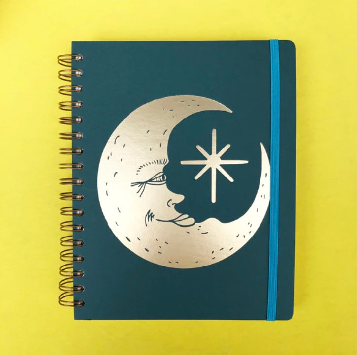Rainbow Vision Moon Face Open-Dated 12 Month Planner