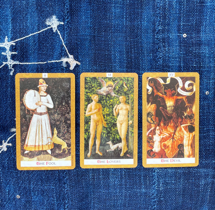 Tarot Deck Golden