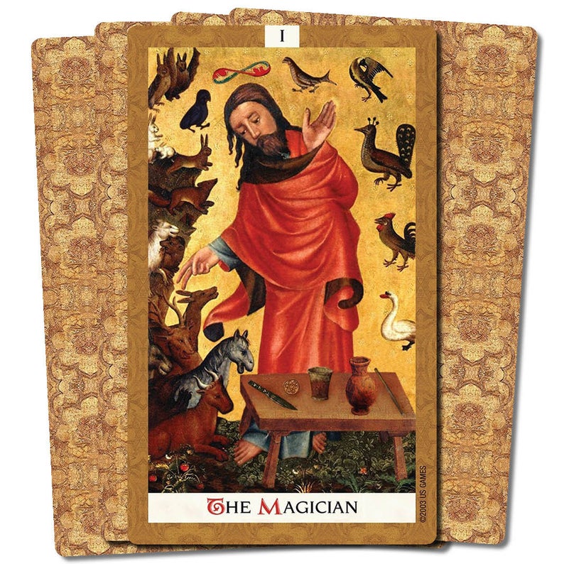 Tarot Deck Golden