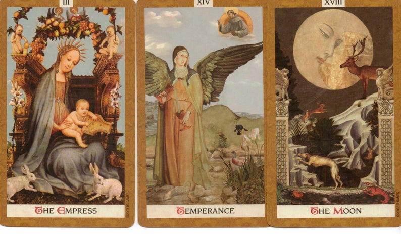 Tarot Deck Golden