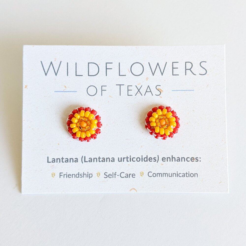 Lys Santamaria Wildflowers of Texas Studs
