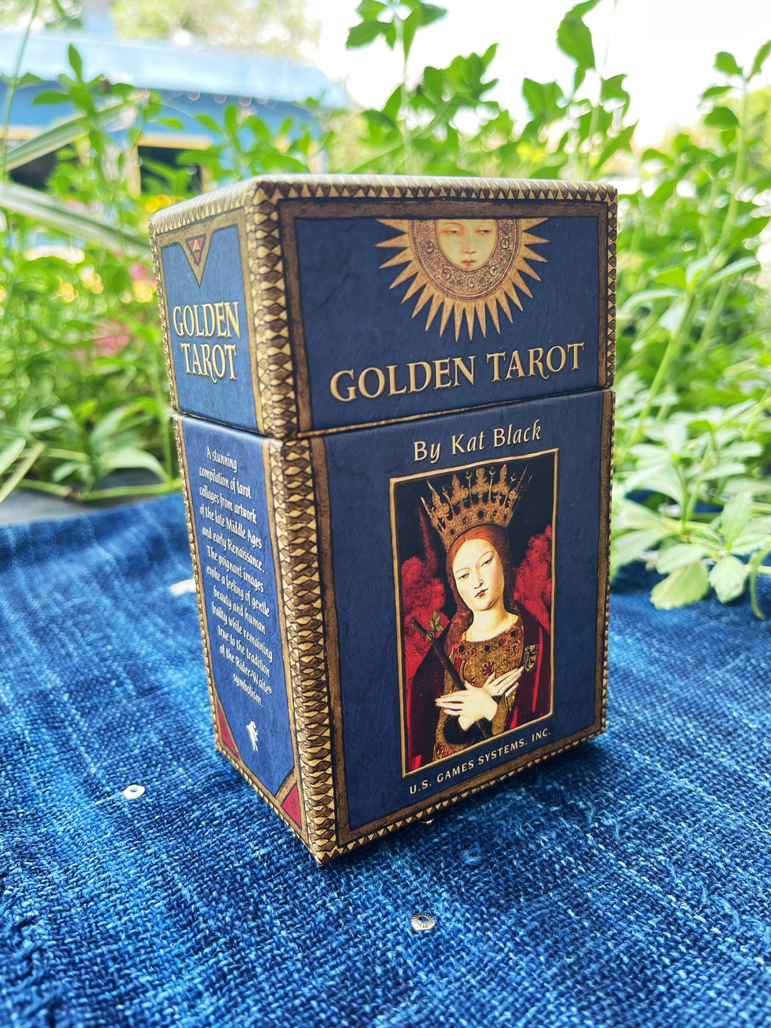 Tarot Deck Golden